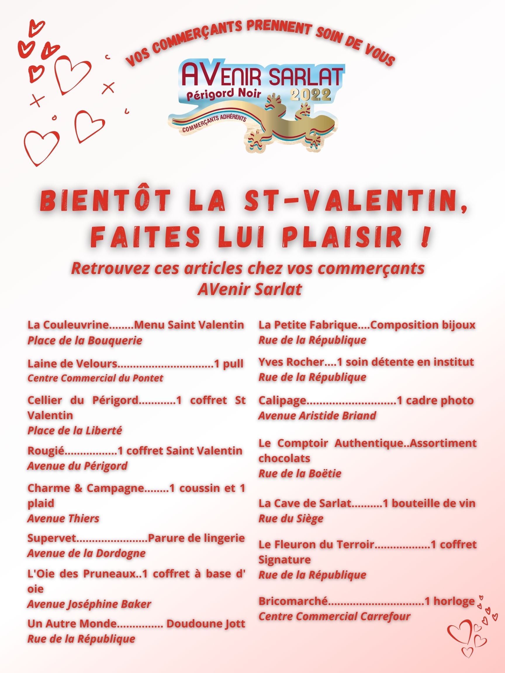 Coffret Saint Valentin - Cellier du Périgord