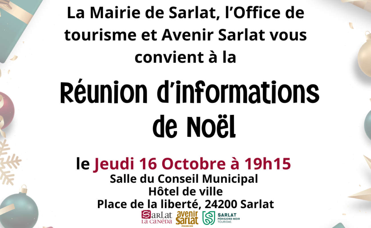 Réunion noel 16102025