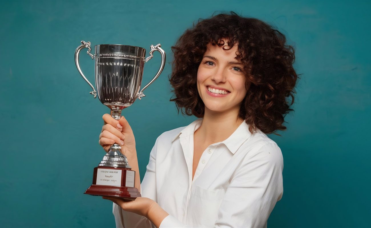 woman-with-trophy